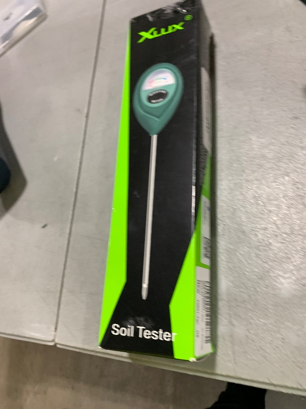 Photo 1 of XLUX Soil Moisture Meter, Plant Water Monitor, Hygrometer Sensor for Gardening, Farming, Indoor and Outdoor Plants, No Batteries Required