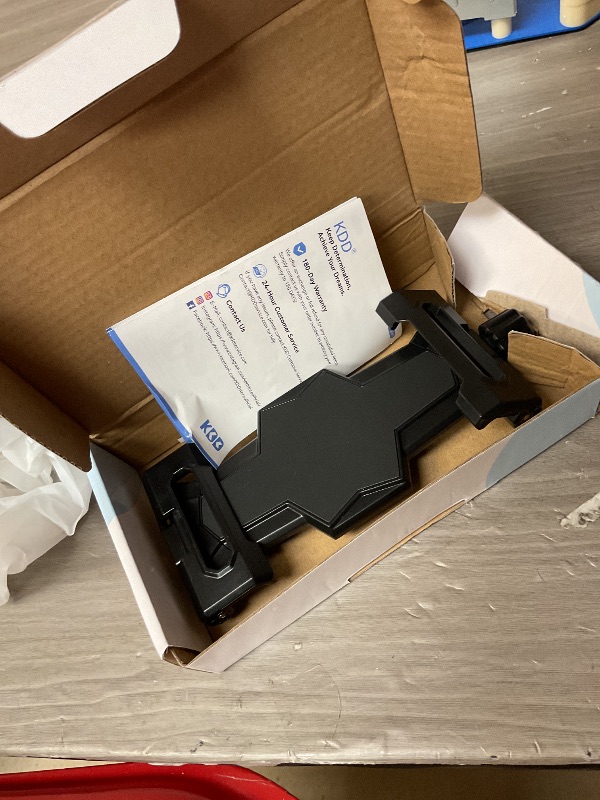 Photo 1 of KDD iPad and Phone Tripod Mount Adapter with Ball Head, iPad Holder for Tripod, 360 Rotatable Tablet Clamp Mount fits iPad Pro 12.9, Air Mini 3 4, Galaxy Tab, Surface Pro, Selfie Stick(5.3-10.6")