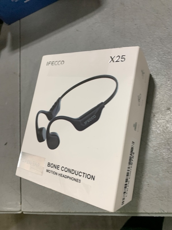 Photo 1 of IFECCO Bone Conduction Headphones Bluetooth 5.4 - Wireless Open Ear Headphones with Mic,IPX5 Waterproof Bone Conduction Earbuds 10H Playtime for Cycling Running Hiking Bicycle