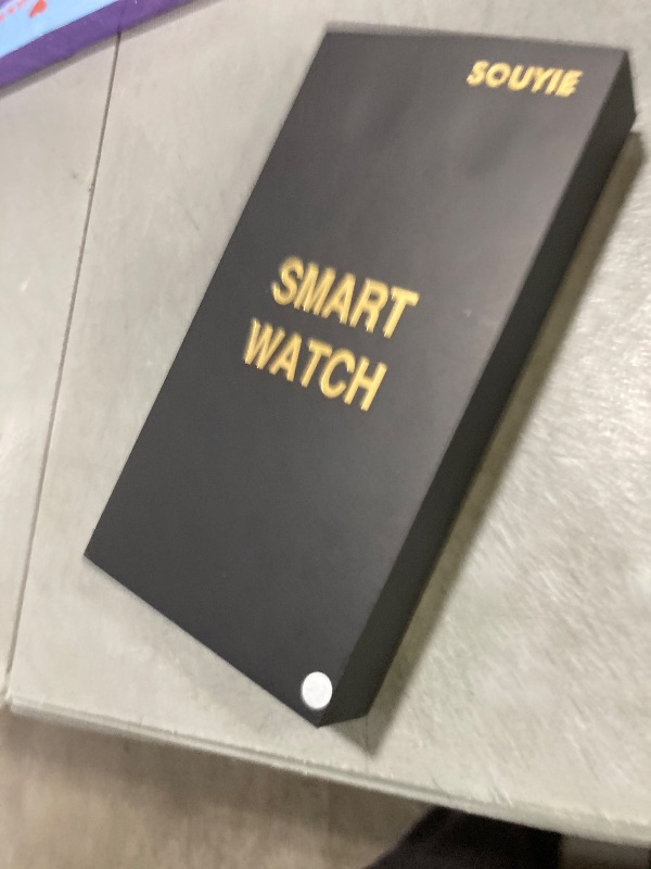 Photo 1 of Smart Watch for Men (Answer/Make Call),1.43''AMOLED Screen with 24 Hours Healthy Monitor, 100+ Sports Modes Fitness Tracker Watch, 400mAh Battery Pedometer Calorie Smartwatch Compatible Android iOS