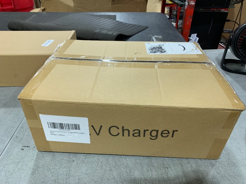 Photo 1 of SubSun Universal Portable Level 2 EV Charger 50Amp 240V Electric Car Charger for All North American EVs Includes J1772 and Tesla, 25FT EV Charging Cable with NEMA 14-50 Plug (with Tesla Adapter)