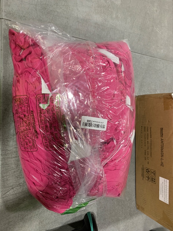 Photo 1 of Peomeise Stretch Spandex Chair Cover for Wedding Party Dining Banquet Event (Fuchsia, 25)