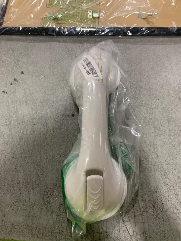 Photo 1 of Safe-er-Grip Safe-er-Grip Changing Lifestyles Suction Cup Grab Bars for Bathtubs & Showers; Safety Bathroom Assist Handle, White, 12 inches