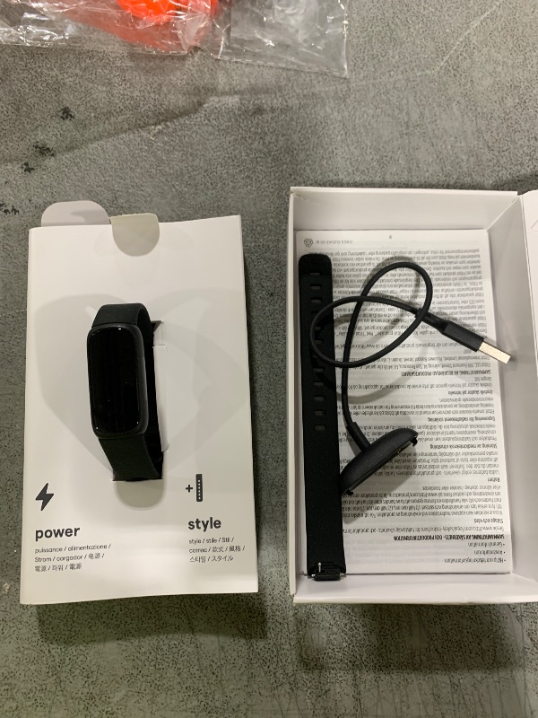 Photo 1 of Fitbit Inspire 3 Health &-Fitness-Tracker with Stress Management, Workout Intensity, Sleep Tracking, 24/7 Heart Rate and more, Midnight Zen/Black One Size (S & L Bands Included)