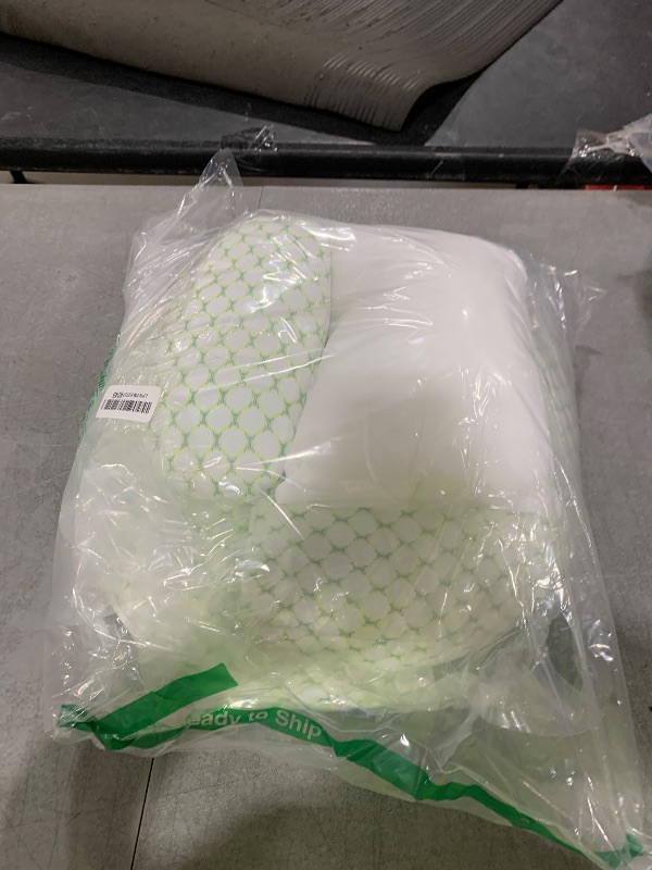 Photo 1 of Oternal Pregnancy Pillow for Pregnant Women – Comfortable Maternity Pillow for Side Sleepers, Supports Back, Belly, HIPS, and Legs, with Removable & Adjustable Cover