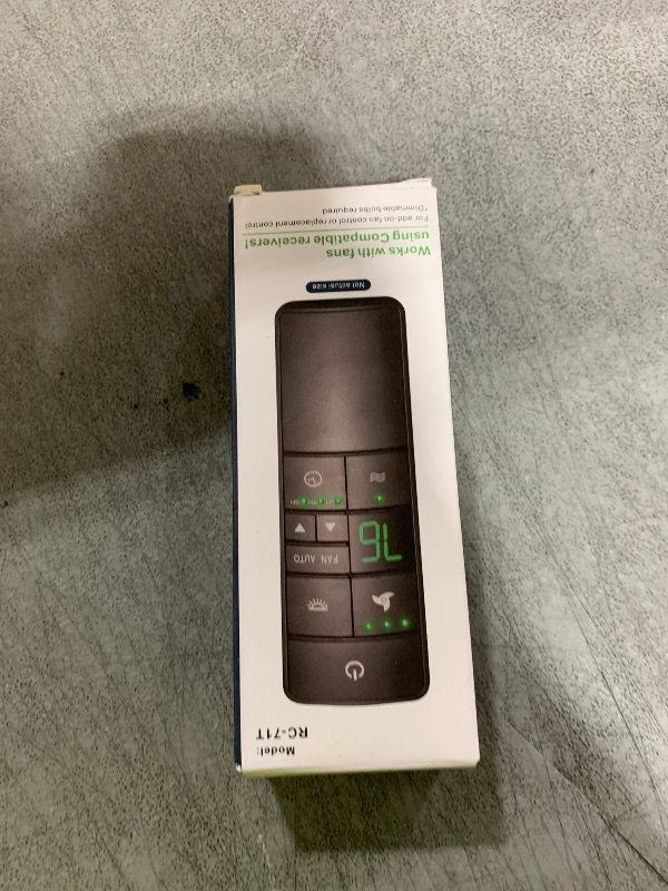 Photo 1 of Hampton Bay Ceiling Fan Remote Control Replacement for Hampton Bay Home Decorators Collection ?3-Speed Timer Light Dimmer Thermostatic Control, 2AAZPHD3/HD3, KUJCE10320/TR222A, A25-TX031, 68108, 98108