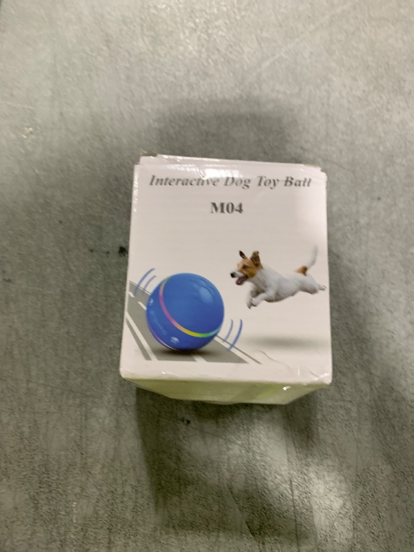 Photo 1 of PetDroid Interactive Dog Toys Dog Ball,[2025 Newly Upgraded] Durable Motion Activated Automatic Rolling Ball Toys for/Small/Medium/Large Dogs,USB Rechargeable(Blue)