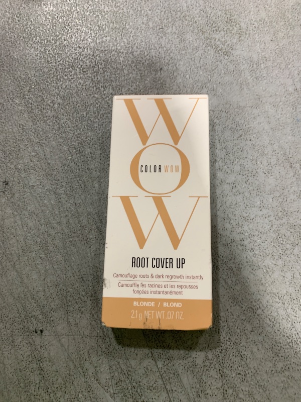 Photo 1 of COLOR WOW Root Cover Up, Blonde – Instant Grey Coverage and Highlight Touch-Up, Water and Sweat Resistant, No mess Award-Winning Formula