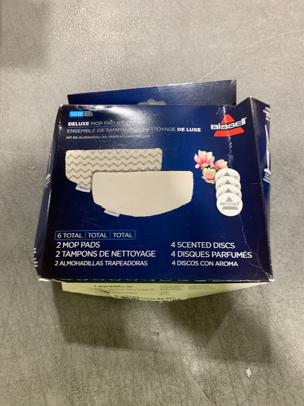 Photo 1 of BISSELL New Genuine OEM PowerFresh Steam Mop Pads (2 pk) with Fragrance Discs