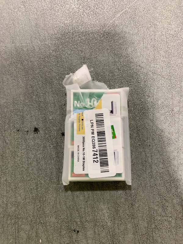 Photo 1 of 3000pcs No.10 Staples, for Max HD-10D,Swingline Tot Mini Stapler, and Other Mini Stapler Using No.10 Staples(Smaller Than Standard Staple).Silver