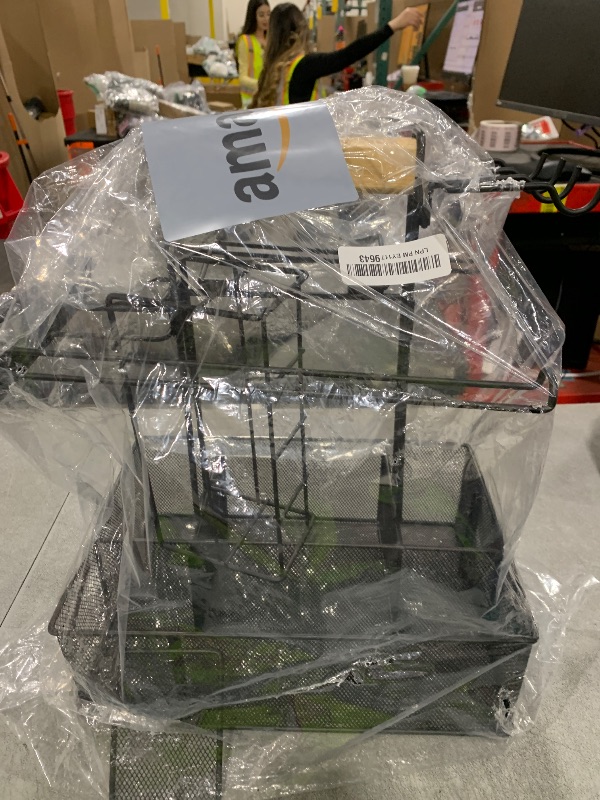 Photo 1 of Geesta Grill Caddy - BBQ & Picnic Caddy with Paper Towel & Magnetic Tool Holders, Condiment Storage for Camper & Tailgate