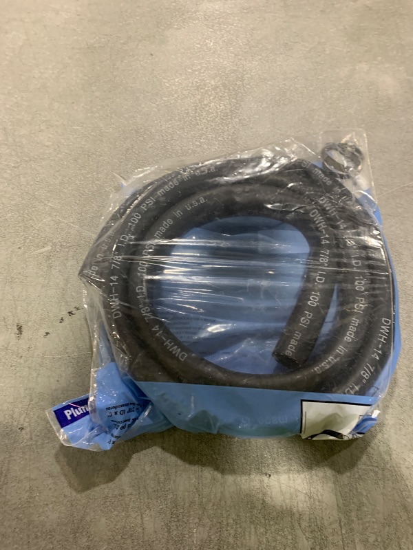 Photo 1 of Plumb Pak PP855-71 Dishwasher Discharge Hose With (2) Clamps, 7/8 in x 6 ft, Rubber