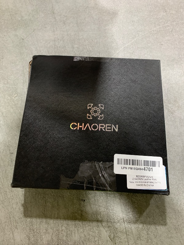 Photo 1 of CHAOREN Leather Ratchet Belt Men 2 Pack - Customizable Fit, Effortless Style (35mm)