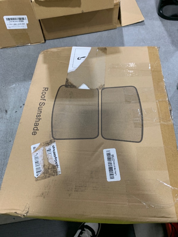 Photo 1 of TSLDRV 2025 Upgrade Sunshade Roof for Tesla Model 3 Highland 2024 2025 [No-Gap/Sag-Free] Heat Insulation Glass Roof Sunshade Sunroof for Tesla Model 3 Accessories 2025 2024 Gray