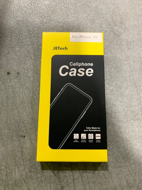 Photo 1 of JETech Ultra Slim Case for iPhone 15 6.1-Inch, Camera Lens Cover Full Protection, Lightweight Matte Finish PP Hard Minimalist Case, Support Wireless Charging (Blue)