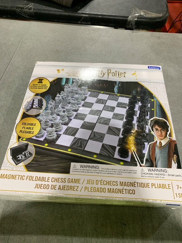 Photo 1 of Lexibook - Harry Potter Chess Games, Magnetic and Foldable Chess Board, 32 Pieces, Family Game, CGM300HP
