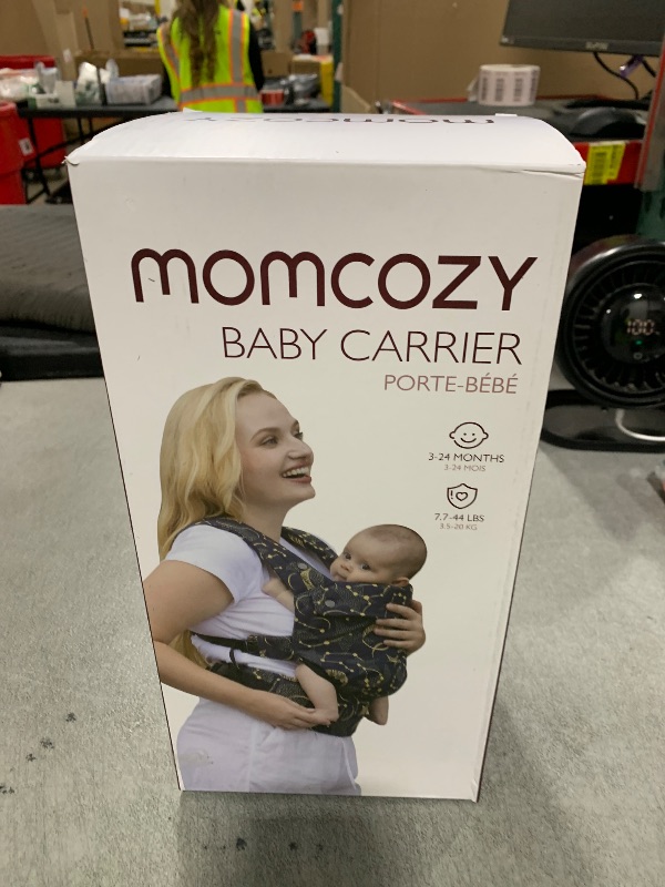 Photo 1 of Momcozy Baby Carrier - Ergonomic, Cozy and Lightweight Carrier for 3-24 Months, Effortless to Put On, Ideal for Hands-Free Parenting, Enhanced Lumbar Support, Purehug for Infant to Toddler, Khaki