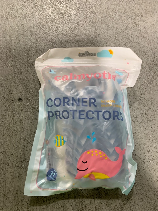 Photo 1 of Corner Protector for Baby, Protectors Guards - Furniture Corner Guard & Edge Safety Bumpers - Baby Proof Bumper & Cushion to Cover Sharp Furniture & Table Edges - Clear and Transparent - (24 Pack)