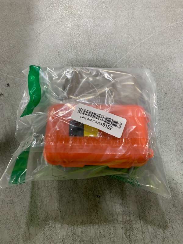 Photo 1 of Yosoo Outdoor Waterproof Survival Storage Case Container - Fishing Carry Box (Orange & Black & Mud Color, S) Airtight Box