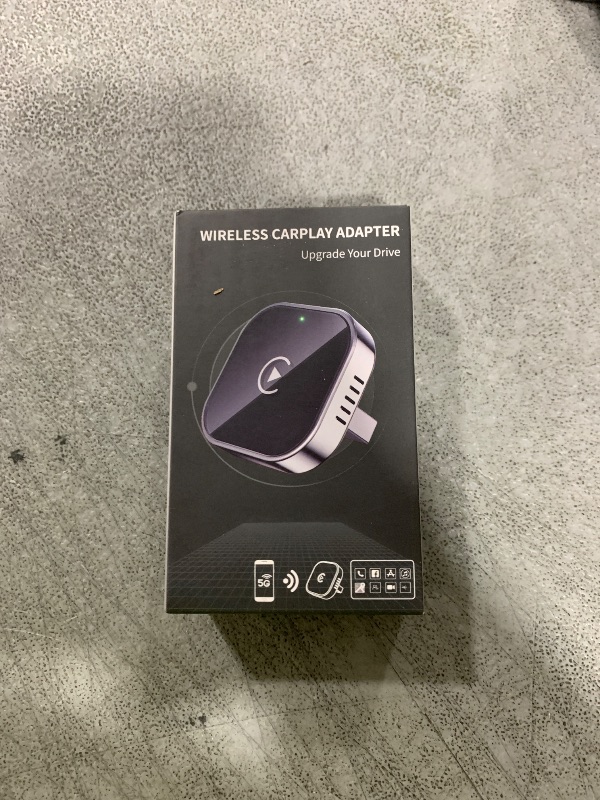 Photo 1 of Teeran Wireless CarPlay Adapter 2025 Upgrade Wired CarPlay to Wireless, Mini USB Design for Cars with Built-in Wired Apple CarPlay Plug and Play Easy Use Fast Stable Connection Car Play for iPhone