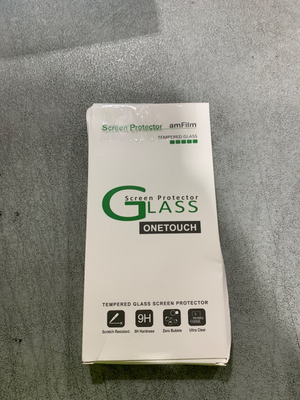 Photo 1 of amFilm OneTouch 2+2 Pack Compatible with iPhone 15 Screen Protector 6.1" Tempered Glass with Camera Lens Protector Accessories, Premium Easiest Installation Kit 9H, Case Friendly Anti-Scratch HD