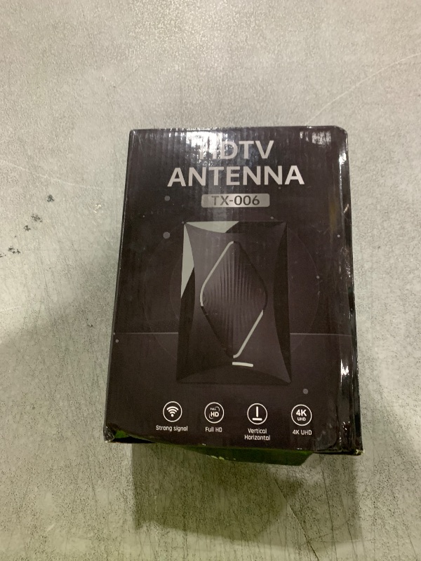 Photo 1 of 2025 TV Antenna Indoor Antenna for Smart TV, 2200+ Miles Long Range Reception tv Antenna with Amplifier Signal Booster for Local Channels, Clear Reception for 4K 1080p HD