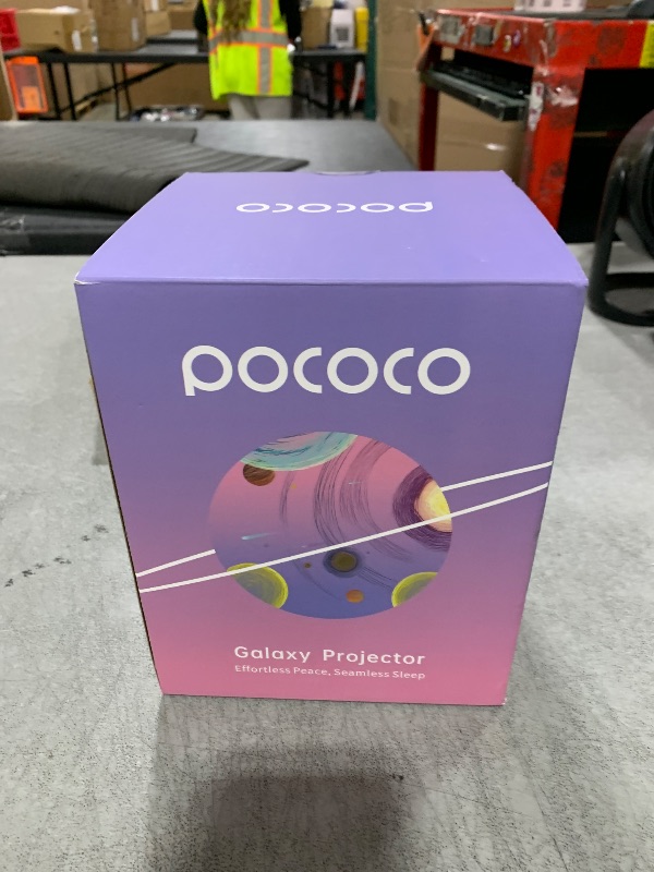 Photo 1 of POCOCO Galaxy Star Projector for Bedroom with Replaceable Optical Film Discs, Home Planetarium Night Light Projector with High-Definition Soft Light for Relax, Study, and Meditate, Stress Relief Gifts