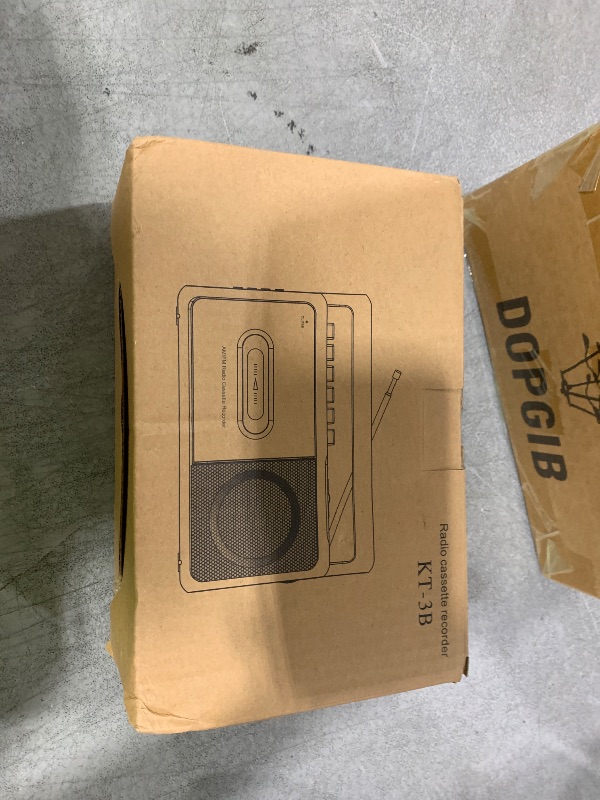 Photo 1 of Gelielim Cassette Player Boombox, Portable AM/FM Radio Stereo, Cassette Tape Player Recorder with Big Speaker and Earphone Jack, Battery Operated or AC Powered Tape Recorder Cassette Player