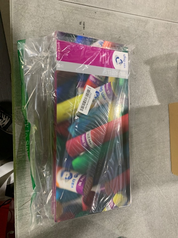 Photo 1 of Van Gogh Oil Pastel, Round Full Stick, 60-Piece Set