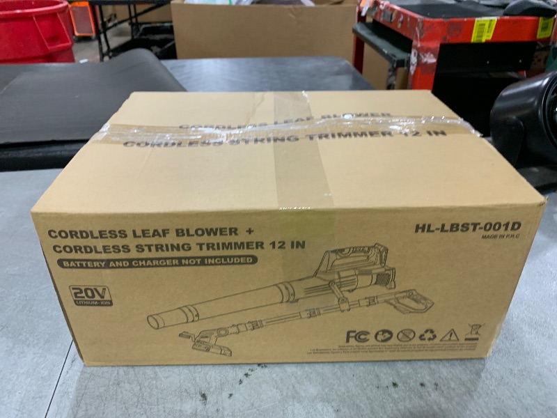 Photo 1 of Cordless  Eater and Leaf Blower Combo Compatible with Dewalt 20V Max Battery(Battery Not Included), 12 Inch Weed Trimmer/String Trimmer with Auto-Feed, Lightweight 20V Leaf Blower Cordless