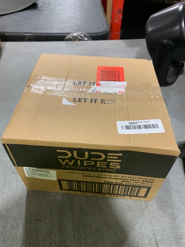 Photo 1 of Dude Wipes - Flushable Wipes - 6 Pack, 288 Count - Herbal Relief Extra-Large - Witch Hazel & Geranium Essential Oils - Septic and Sewer Safe
