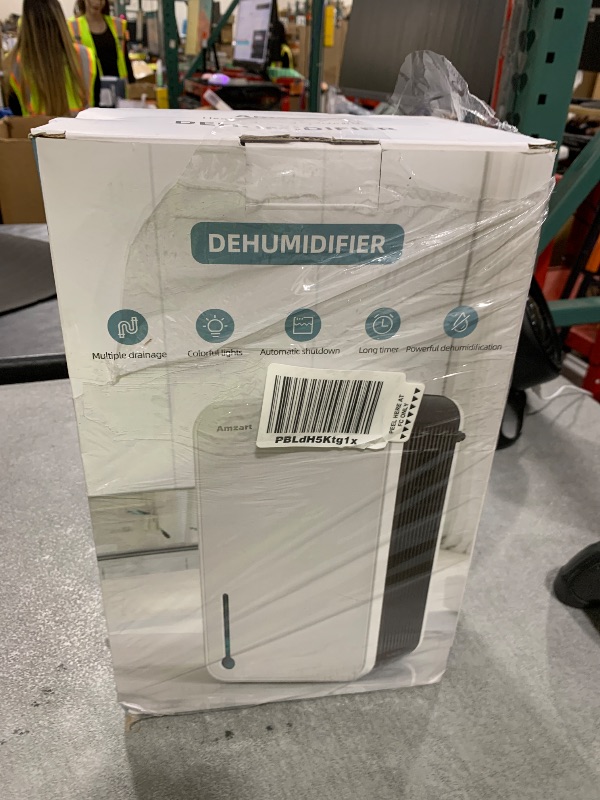 Photo 1 of Dehumidifiers for Home (1000 sq.ft), 98 OZ Dehumidifier for Basement, Auto Shut Off Dehumidifiers, Digital Display, Drain Hose, 7 Colors Light