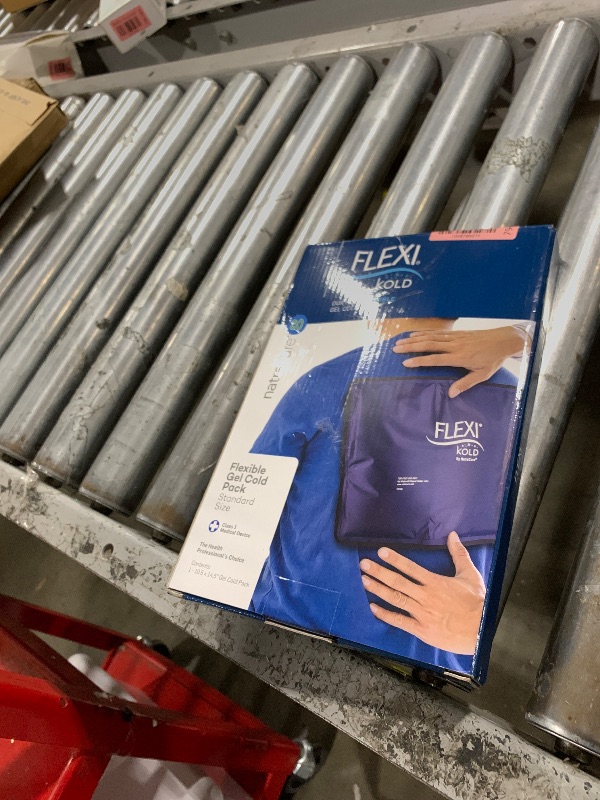 Photo 1 of FlexiKold Gel Ice Packs (Standard Large: 10.5" x 14.5") for Injuries Reusable, Back Pain Relief, Knee Wrap, After Surgery, Ice Pack for Knee, Shoulder - 6300-COLD by NatraCure