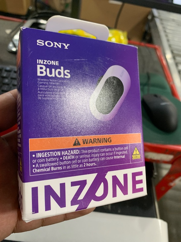 Photo 1 of Sony Inzone s Wireless Gaming Earbuds, Perfect for PlayStation® 5, for PC/PS5/Switch/Mobile, 48Hr Battery with Case, Noise Canceling, 360 Spatial Sound, 2.4GHz USB-C Dongle, WF-G700N White