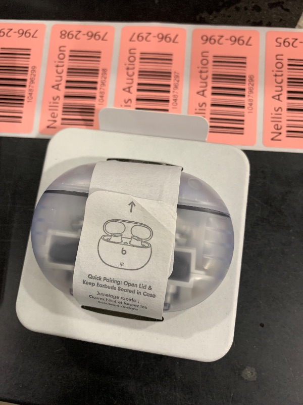 Photo 1 of ONE EARBUD DOES NOT WORK ----------------------------------------------------------------------------Beats Studio Buds + | True Wireless Noise Cancelling Earbuds, Enhanced Apple & Android Compatibility, Built-in Microphone, Sweat Resistant Bluetooth Headp