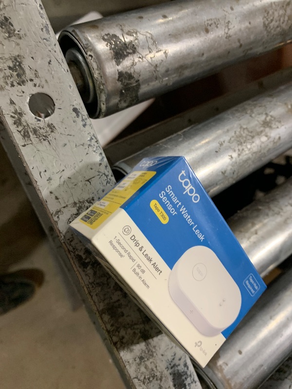 Photo 1 of TP-Link Tapo Smart Water Leak Detector, Requires Tapo Hub, Water Leak Sensor Wi-Fi with Rapid Dripping Detection, 90dB Adjustable Alarm, App Alerts, Compatible with Alexa and Google Home, T300