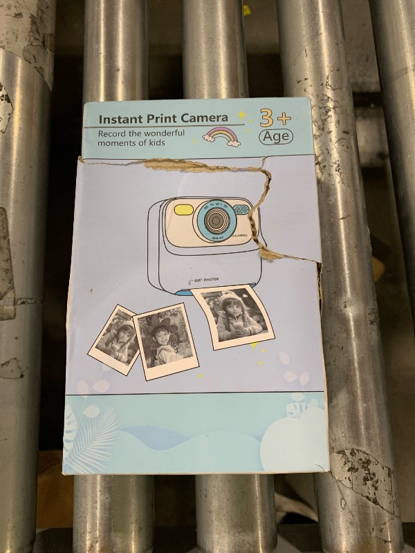 Photo 1 of Kids Instant Digital Cameras for Boys and Girls, 1080P HD Dual-Lens Selfie Digital Camera with Print Paper & 32G Card, Christmas Birthday Gifts Toys for Toddler and Teenagers Age 3-16 Years Old
