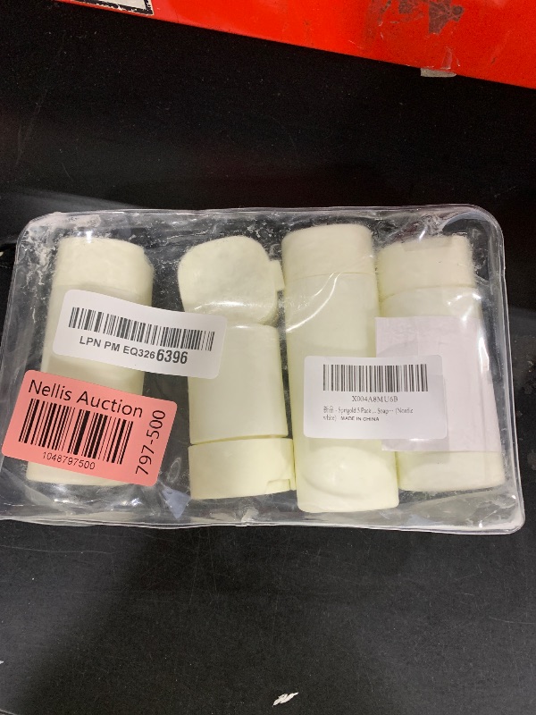 Photo 1 of Sprigold 5 Pack Brief and Fashion Travel Bottles TSA Approved, BPA Free Travel Size Travel Containers Refillable Squeeze Bottles for Cosmetic Shampoo Cream Conditioner Lotion Soap… (Nordic white)