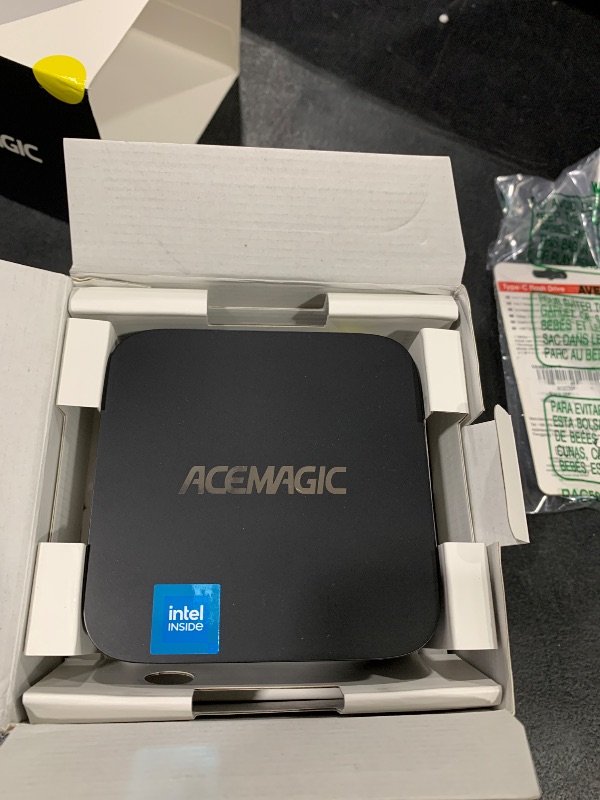 Photo 1 of ACEMAGIC Mini PC Twin Lake N150(3.6GHz) 8GB DDR4 RAM 256GB M.2 SSD Mini Desktop Computer(Beat N100/N95) Micro PC,Small PC 2.4G/ 5.0G WiFi 4K Dual Display/HDMI/LAN/BT for Business/Home/Office V1 K1