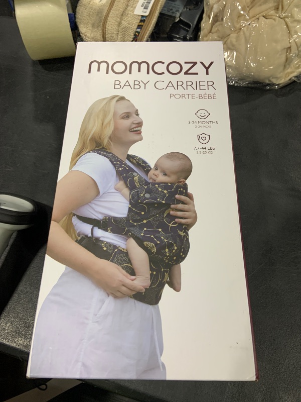 Photo 1 of Momcozy Baby Carrier - Ergonomic, Cozy and Lightweight Carrier for 3-24 Months, Effortless to Put On, Ideal for Hands-Free Parenting, Enhanced Lumbar Support, Purehug for Infant to Toddler, Khaki