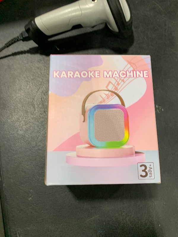 Photo 1 of ?2025 Newest? Mini Karaoke Machine for Kids Girls & Boys - Portable Bluetooth Speaker with 2 Wireless Microphones - Kids Birthday Gifts for Ages 4-10 - Kids' Instrument Accessories - Purple