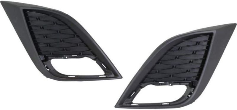 Photo 1 of For Mazda 3 Fog Light Cover 2010 2011 Driver and Passenger Side Pair/Set | Primed | 2.0L/2.5L Engine | DOT/SAE Compliance | MA1038106 + MA1039106 | BBN250C21C + BBN250C11C