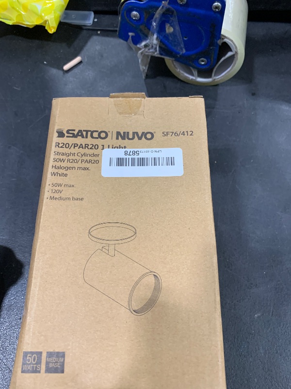 Photo 1 of NUVO SF76/412 One Light Close-to-Ceiling Flush Mount, White