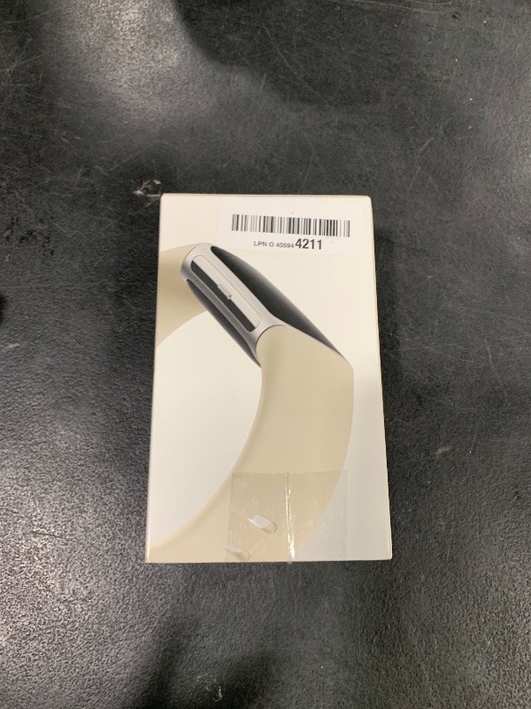 Photo 1 of Fitbit Charge 6 Fitness Tracker with Google apps, Heart Rate on Exercise Equipment, 6-Months Premium Membership Included, GPS, Health Tools and More, Porcelain/Silver, One Size (S & L Bands Included)