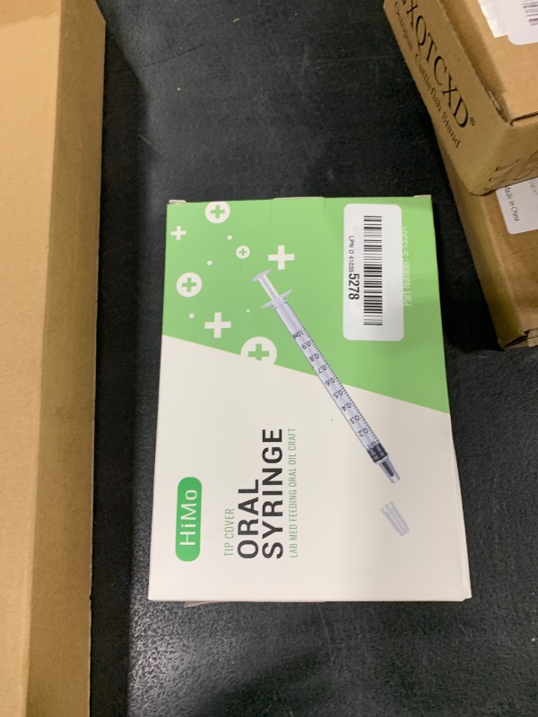 Photo 1 of 20 Pack 1ml Syringe with Cap for Liquid, 1cc Plastic Small Syringes with Cover, Non-Sterile, No Needle