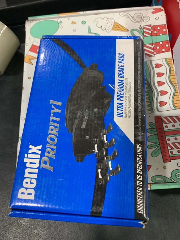 Photo 1 of Bendix Priority1 CFC2135 Ceramic Rear Brake Pads for Mitsubishi Eclipse Cross 2020, Eclipse Cross 2024-2022, Outlander 2021-2017, Outlander PHEV 2023-2018