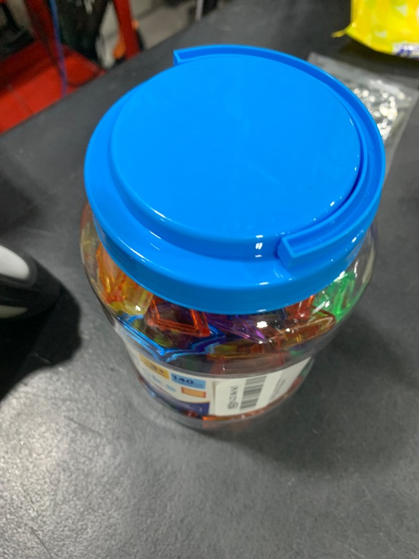 Photo 1 of Odoorgames 140 Pcs Translucent Pattern Blocks - Educational Light Table Manipulatives and Accessories - Fun and Engaging Geometric Shapes