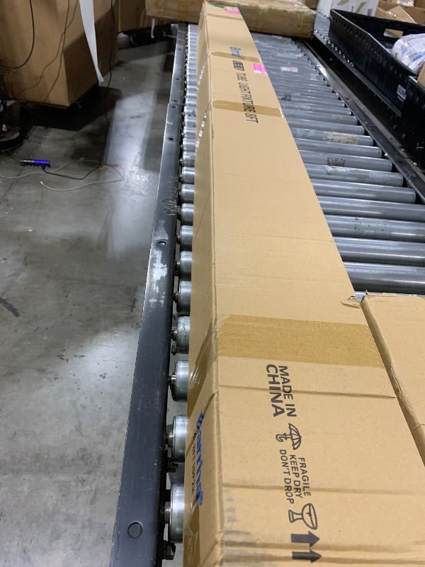 Photo 1 of Barrina 8FT LED Shop Lights Fixture, T8 72W 10000lm 5000K, Daylight White, Clear Cover, V Shape,Tube Light, Hight Output, Bulbs for Garage, Warehouse, Plug and Play, 6 Packs