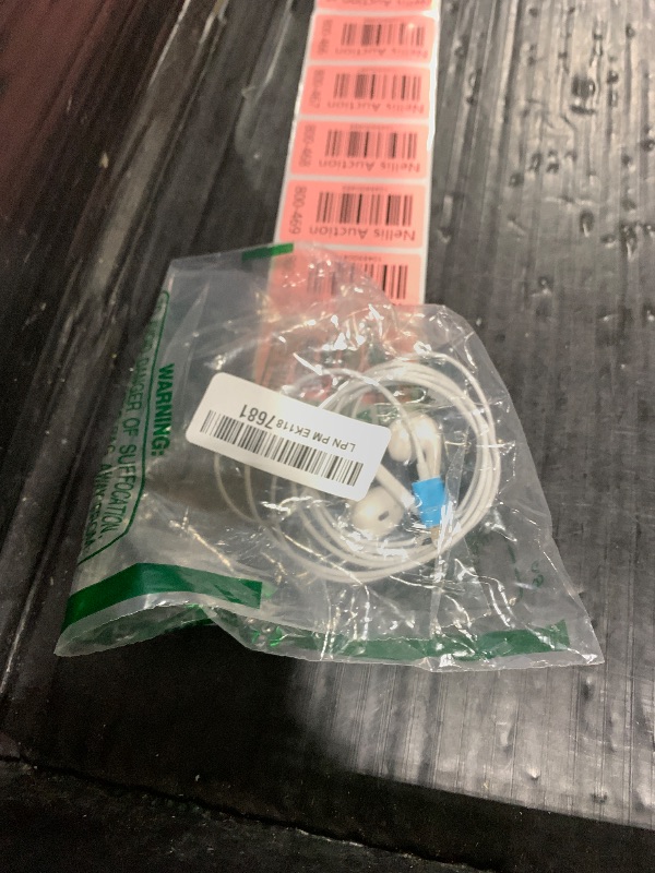 Photo 1 of Apple EarPods Headphones with USB-C Plug, Wired Ear Buds with Built-in Remote to Control Music, Phone Calls, and Volume
