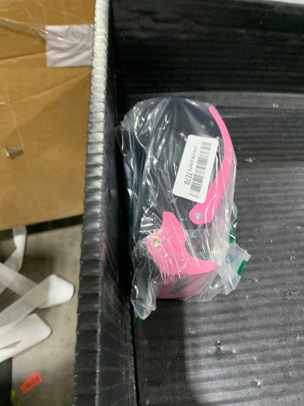 Photo 1 of ?Upgraded? PROSUN Blade Safety Pink Cover 2 Inch Professional Packing Tape Dispenser Packaging Metal Handheld Tape Gun Sealing Cutter TG11